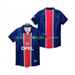 Maglia Paris Saint-Germain Retro Divisa Home 1998 1999 Manica Corta ,Uomo
