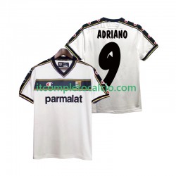 Maglia Parma ADRIANO 9 2003 Retro Divisa Away 2002 Manica Corta ,Uomo