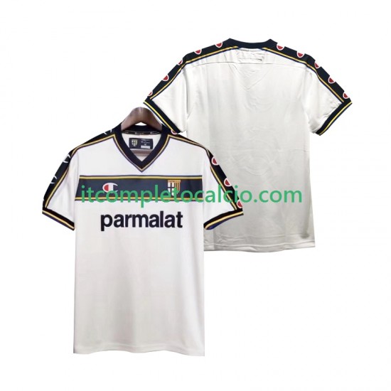 Maglia Parma 2003 Retro Divisa Away 2002 Manica Corta ,Uomo
