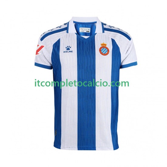 Maglia RCD Espanyol Divisa Home 2025-2026 Manica Corta ,Uomo