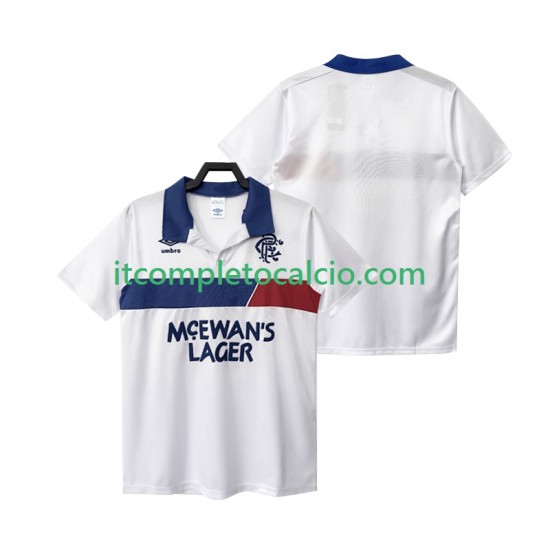 Maglia Rangers Retro Divisa Away 1994 Manica Corta ,Uomo