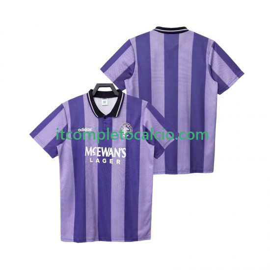 Maglia Rangers 1993 Retro Terza Divisa 1994 Manica Corta ,Uomo