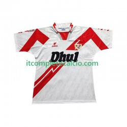Maglia Rayo Vallecano 1995 Retro Divisa Home 1994 Manica Corta ,Uomo
