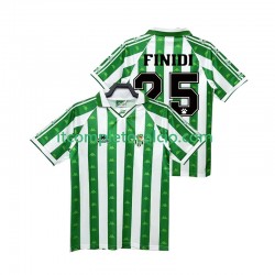 Maglia Real Betis FINIDI 25 1996 1997 Retro Divisa Home Manica Corta ,Uomo