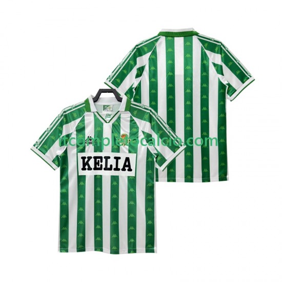 Maglia Real Betis 1995 1996 Retro Divisa Home Manica Corta ,Uomo