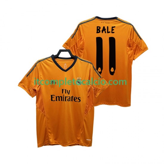 Maglia Real Madrid BALE 11 2013 2014 Retro Terza Divisa Manica Corta ,Uomo