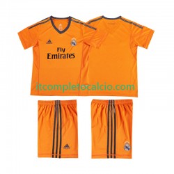 Maglia Real Madrid 2013 2014 Retro Terza Divisa Manica Corta ,Bambino
