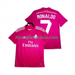 Maglia Real Madrid Cristiano Ronaldo 7 2014 2015 Retro Divisa Away Manica Corta ,Uomo