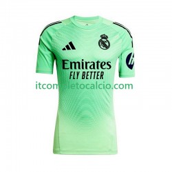 Maglia Real Madrid Portiere Divisa Away 2025-2026 Manica Corta ,Uomo
