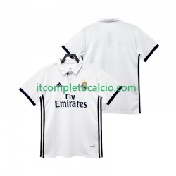 Maglia Real Madrid 2017 2018 Retro Divisa Home Manica Corta ,Uomo