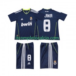Maglia Real Madrid KAKA 8 Retro Divisa Away 2011 2010 Manica Corta ,Bambino