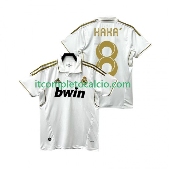 Maglia Real Madrid KAKA 8 2012 Retro Divisa Home 2011 Manica Corta ,Uomo
