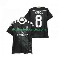 Maglia Real Madrid KROOS 8 2014 2015 Retro Divisa Away Manica Corta ,Uomo