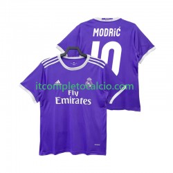 Maglia Real Madrid Modrić LUCA 10 2016 2017 Retro Divisa Away Manica Corta ,Uomo