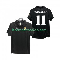 Maglia Real Madrid RONALDO 11 2003 Retro Divisa Away 2002 Manica Corta ,Uomo