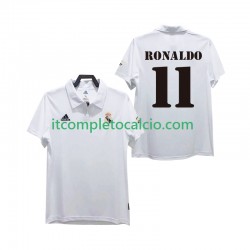 Maglia Real Madrid RONALDO 11 2003 Retro Divisa Home 2002 Manica Corta ,Uomo