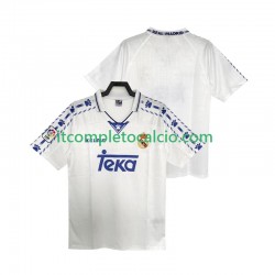 Maglia Real Madrid 1996 1997 Retro Divisa Home Manica Corta ,Uomo