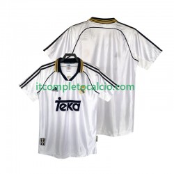 Maglia Real Madrid 2000 Retro Divisa Home 1998 Manica Corta ,Uomo
