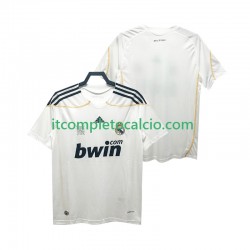 Maglia Real Madrid 2009 Retro Divisa Home 2010 Manica Corta ,Uomo