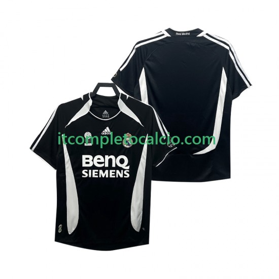 Maglia Real Madrid 2007 Retro Terza Divisa 2006 Manica Corta ,Uomo