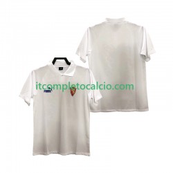 Maglia Real Zaragoza 1995 Retro Divisa Home Manica Corta ,Uomo