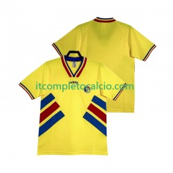 Maglia Romania Retro Divisa Home 1994 Manica Corta ,Uomo