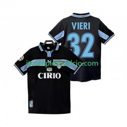 Maglia SS Lazio VIERI 32 Retro Divisa Away 1998 1999 Manica Corta ,Uomo