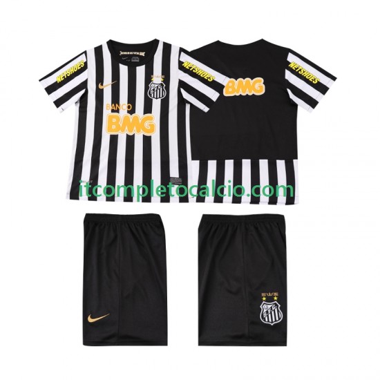 Maglia Santos 2013 Retro Divisa Away Manica Corta ,Bambino