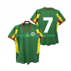Maglia Senegal 7 Retro Divisa Away 2002 Manica Corta ,Uomo