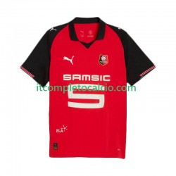 Maglia Stade Rennais Divisa Home 2025-2026 Manica Corta ,Uomo
