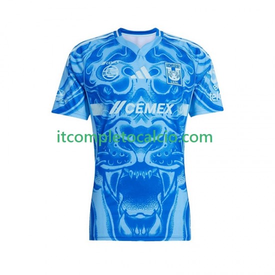 Maglia Tigres UANL Divisa Away 2025-2026 Manica Corta ,Uomo