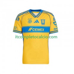 Maglia Tigres UANL Divisa Home 2025-2026 Manica Corta ,Uomo