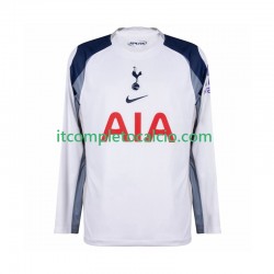 Maglia Tottenham Hotspur Divisa Home 2025-2026 Manica Lunga ,Uomo