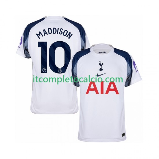 Maglia Tottenham Hotspur Maddison 10 Divisa Home 2025-2026 Manica Corta ,Uomo