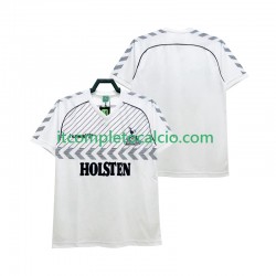 Maglia Tottenham Hotspur 1986 Retro Divisa Home Manica Corta ,Uomo