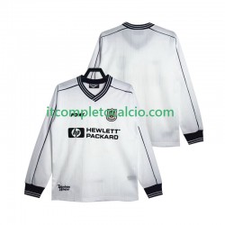 Maglia Tottenham Hotspur 1997 Retro Divisa Home 1999 Manica Lunga ,Uomo