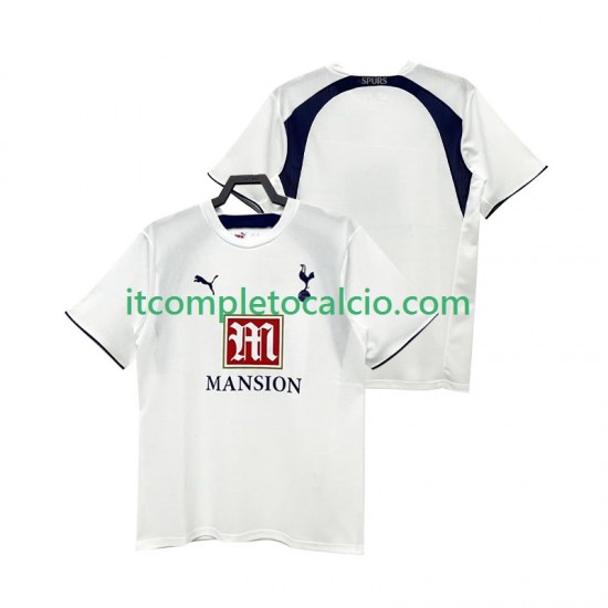 Maglia Tottenham Hotspur 2007 Retro Divisa Home 2006 Manica Corta ,Uomo