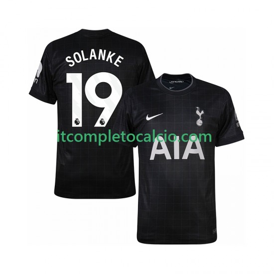 Maglia Tottenham Hotspur Solanke 19 Divisa Away 2025-2026 Manica Corta ,Uomo