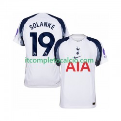 Maglia Tottenham Hotspur Solanke 19 Divisa Home 2025-2026 Manica Corta ,Uomo
