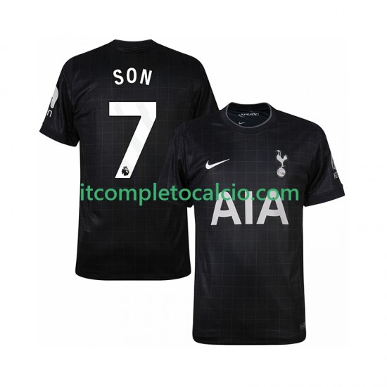 Maglia Tottenham Hotspur Son Heung-Min 7 Divisa Away 2025-2026 Manica Corta ,Uomo