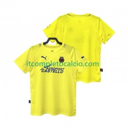 Maglia Villarreal CF 2005 Retro Divisa Home 2006 Manica Corta ,Uomo