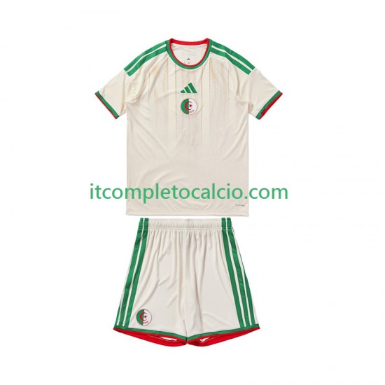 Maglia Algeria Divisa Home 2026 Manica Corta ,Bambino