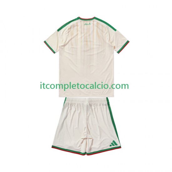 Maglia Algeria Divisa Home 2026 Manica Corta ,Bambino