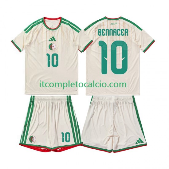 Maglia Algeria Ismael Bennacer 10 Divisa Home 2026 Manica Corta ,Bambino