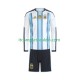 Maglia Argentina Divisa Home Mondiali 2026 Manica Lunga ,Bambino