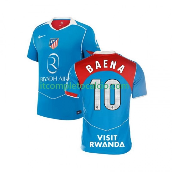 Maglia Atlético Madrid Alex Baena 10 Terza Divisa 2025-2026 Manica Corta ,Uomo