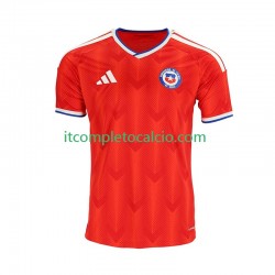 Maglia Cile Divisa Home 2026 Manica Corta ,Uomo