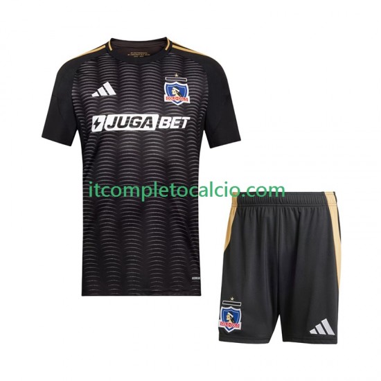 Maglia Colo-Colo Divisa Away 2025-2026 Manica Corta ,Bambino