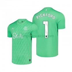 Maglia Everton Pickford 1 Portiere Divisa Home 2025-2026 Manica Corta ,Uomo