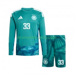 Maglia Germania Alexander Nubel 33 Portiere Divisa Home Mondiali 2026 Manica Lunga ,Bambino